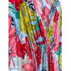 imageMoss Rose Kaftan Dresses for Women V Neck Summer Swimsuit Cover up Caftan Maxi Beach DressesCred Floral