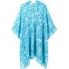 imageMoss Rose Women Summer Bikini Kimono Bathing Suit Cover Ups for SwimwearAqua