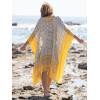 imageMoss Rose Women Summer Bikini Kimono Bathing Suit Cover Ups for SwimwearCream