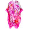 imageMoss Rose Women Summer Bikini Kimono Bathing Suit Cover Ups for SwimwearD Purple Pink