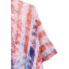 imageMoss Rose Women Summer Bikini Kimono Bathing Suit Cover Ups for SwimwearE American Flag