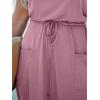 imageMoss Rose Women Summer Dresses Sleeveless Casual Loose Swing Midi Dress with PocketsPurple