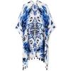 imageMoss Rose Womens Beach Cover up Swimsuit Kimono with Bohemian Floral Print Loose Casual Resort WearB Ab Charisma