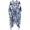 imageMoss Rose Womens Beach Cover up Swimsuit Kimono with Bohemian Floral Print Loose Casual Resort WearB Ab Charisma