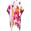 imageMoss Rose Womens Beach Cover up Swimsuit Kimono with Bohemian Floral Print Loose Casual Resort WearB Multicolor 4