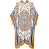 imageMoss Rose Womens Beach Cover up Swimsuit Kimono with Bohemian Floral Print Loose Casual Resort WearFageen