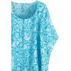 imageMoss Rose Womens Beach Kaftan Dresses Kimono Swimsuit Cover up for Bathing Suit with Floral PatternAgreen