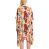 imageMoss Rose Womens Beach Kaftan Dresses Kimono Swimsuit Cover up for Bathing Suit with Floral PatternBred