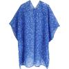 imageMoss Rose Womens Beach Kimono Coverup Sheer Chiffon Cover Ups Casual Loose Open Front Cardigan TopsBlue 2