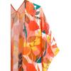imageMoss Rose Womens Beach Kimono Coverup Sheer Chiffon Cover Ups Casual Loose Open Front Cardigan TopsFloral 11