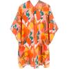 imageMoss Rose Womens Beach Kimono Coverup Sheer Chiffon Cover Ups Casual Loose Open Front Cardigan TopsFloral 11