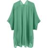 imageMoss Rose Womens Beach Kimono Coverup Sheer Chiffon Cover Ups Casual Loose Open Front Cardigan TopsGrass Green