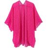 imageMoss Rose Womens Beach Kimono Coverup Sheer Chiffon Cover Ups Casual Loose Open Front Cardigan TopsRose
