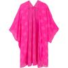 imageMoss Rose Womens Beach Kimono Coverup Sheer Chiffon Cover Ups Casual Loose Open Front Cardigan TopsRose Floral
