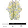 imageMoss Rose Womens Beach Kimono Coverup Sheer Chiffon Cover Ups Casual Loose Open Front Cardigan TopsYellow