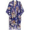 imageMoss Rose Womens Chiffon Long Kimono Beach Cover up for Summer Bathing Suits Cardigans Casual Loose SwimwearAnavy