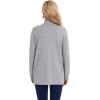 imageMoss Rose Womens Classic Sweaters Cardigan Long Sleeve Knit Coat Outwear with Pocket Available in Plus SizeLight Gray
