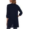 imageMoss Rose Womens Classic Sweaters Cardigan Long Sleeve Knit Coat Outwear with Pocket Available in Plus SizeZ Navy Blue