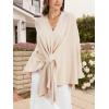 imageMoss Rose Womens Elegant Shawl Wraps Soft Open Front Poncho Sweater for Spring Fall WinterAbeige