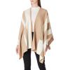 imageMoss Rose Womens Shawl Wrap Poncho Ruana Cape Open Front Cardigan Shawls for Fall WinterBa Latte Cream