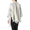 imageMoss Rose Womens Shawl Wrap Poncho Ruana Cape Open Front Cardigan Shawls for Fall WinterBa Whisper Grey