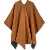 imageMoss Rose Womens Shawl Wrap Poncho Ruana Cape Open Front Cardigan Shawls for Fall WinterCamel
