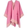 imageMoss Rose Womens Shawl Wrap Poncho Ruana Cape Open Front Cardigan Shawls for Fall WinterRosepink
