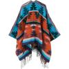 imageMoss Rose Womens Shawl Wrap Poncho Ruana Cape Open Front Cardigan Shawls for Fall WinterZ Blue