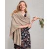 imageMoss Rose Womens Shawl Wrap Poncho Ruana Cape Open Front Cardigan Shawls for Fall WinterZscarf Khaki