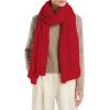imageMoss Rose Womens Shawl Wrap Poncho Ruana Cape Open Front Cardigan Shawls for Fall WinterZscarf Red
