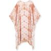 imageMoss Rose Womens Swimsuit Cover up Beach Kaftan for Bathing Suit with Floral PatternA Orange