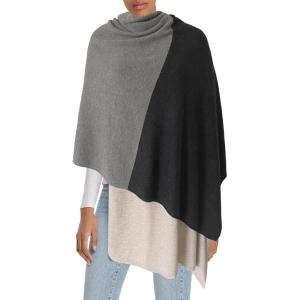 imageMoss Rose Womens Shawl Wrap Poncho Ruana Cape Open Front Cardigan Shawls for Fall WinterZscarf Blackgrey