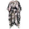 imageMoss Rose Womens Beach Cover up Swimsuit Kimono Cardigan with Bohemian Floral Print