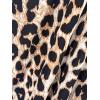 imageMoss Rose Kaftan Dresses for Women V Neck Summer Swimsuit Cover up Caftan Maxi Beach DressesE Leopard