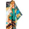 imageMoss Rose Women Caftan Dress V Neck Batwing Sleeve Floral Print Beach Swimsuit Coverup Moo Moos Loungewear Plus SizeA Leopard Abstract