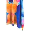 imageMoss Rose Women Caftan Dress V Neck Batwing Sleeve Floral Print Beach Swimsuit Coverup Moo Moos Loungewear Plus SizeA Multicolor Abstract 1