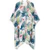imageMoss Rose Women Summer Bikini Kimono Bathing Suit Cover Ups for SwimwearA Palm Leaf