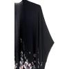 imageMoss Rose Women Summer Bikini Kimono Bathing Suit Cover Ups for SwimwearB Floral Black