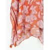 imageMoss Rose Women Summer Bikini Kimono Bathing Suit Cover Ups for SwimwearB Orange Burgundy