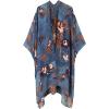 imageMoss Rose Women Summer Bikini Kimono Bathing Suit Cover Ups for SwimwearBlue 1