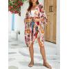 imageMoss Rose Women Summer Bikini Kimono Bathing Suit Cover Ups for SwimwearC Multicolor 6