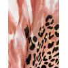 imageMoss Rose Women Summer Bikini Kimono Bathing Suit Cover Ups for SwimwearLeopard Print