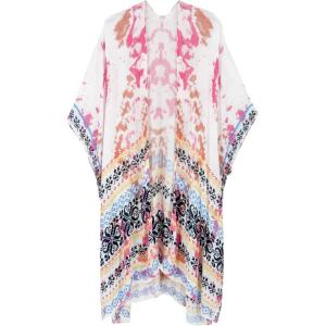 imageMoss Rose Women Summer Bikini Kimono Bathing Suit Cover Ups for SwimwearB Multicolored 2