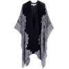 imageMoss Rose Womens Beach Cover up Swimsuit Kimono with Bohemian Floral Print Loose Casual Resort WearB BlackRibbon