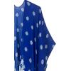 imageMoss Rose Womens Beach Cover up Swimsuit Kimono with Bohemian Floral Print Loose Casual Resort WearB Blue Green