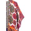 imageMoss Rose Womens Beach Cover up Swimsuit Kimono with Bohemian Floral Print Loose Casual Resort WearD Dark Blue Orange