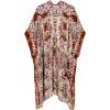 imageMoss Rose Womens Beach Cover up Swimsuit Kimono with Bohemian Floral Print Loose Casual Resort WearD Multicolor Print