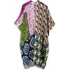 imageMoss Rose Womens Beach Cover up Swimsuit Kimono with Bohemian Floral Print Loose Casual Resort WearD Purple Blue