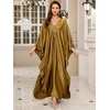 image:imageMoss Rose Caftan Coverup Dresses for Women V Neck Summer Swimsuit Kaftan Plus Size Maxi Beach Vacation ClothesC Gold