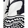 image:imageMoss Rose Kaftan Dresses for Women V Neck Summer Swimsuit Cover up Caftan Maxi Beach DressesA Black Flower